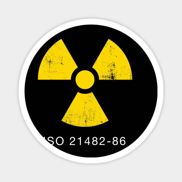 Radioactive symbol Magnet by MattDesignOne